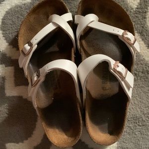 White Birkenstocks